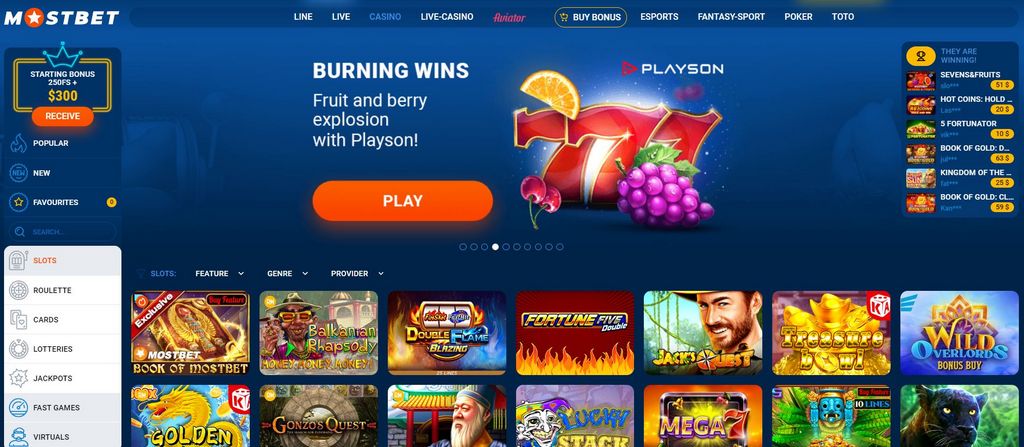 What are the ways to down payment and withdraw funds on Mostbet